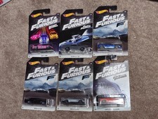 Hot Wheels 2017 Fast And Furious 6 Car Set WALMART EXCLUSIVE Fast Furious Set