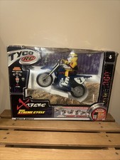 Buy Vintage Toys like NEW TYCO R/C Mini Xtreme Cycle Jeremy McGrath Mattel Wh from eBay