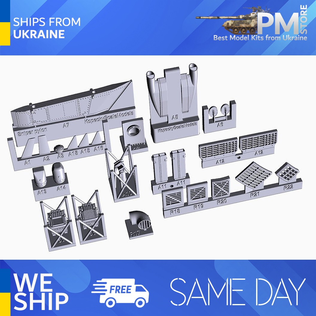Kopecky Scale Models 32023 1/32 Conversion Set for F-15E Tamiya Resin kit