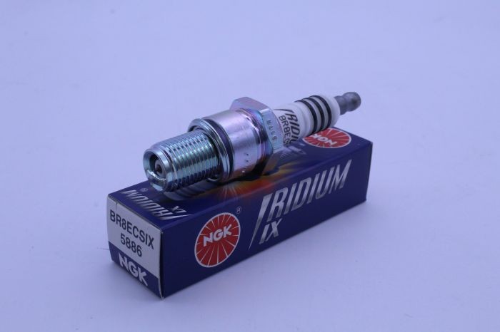 NGK 5886 BR8ECSIX Iridium Fits IX Spark Plug For Optimal Engine Performance