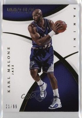 2014-15 Panini Immaculate 21/99 Karl Malone #94 HOF 7xr
