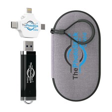 ThePhotoStick  Omni 128GB  Protective Case  Secure Photo Video Backup and ...