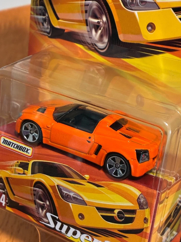 Matchbox Superfast 54 Opel Speedster Orange Limited Edition 1 of 8000 - Image 3 of 4