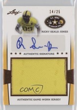 2013 Leaf US Army All-American Bowl Bronze 14/25 Ricky Seals-Jones Auto 1x9