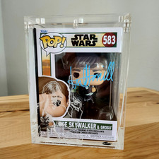  STAR WARS FUNKO PoP: Mark Hamill signed/auto...