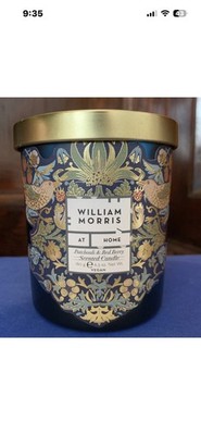 William Morris Patchouli And Red Berry Scented Candle 6.3 Oz. Vegan New HTF