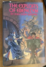 The Exploits of Ebenezvm by Craig Shaw Gardner -BCE (1987) VGC & FSH!