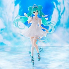 Miku Hatsune Figure 20cm pvc 15th Anniversary Kei Version Merchandise Originale