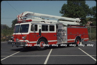 Trenton NJ E1 1992 KME 65' RediTower Fire Apparatus Slide