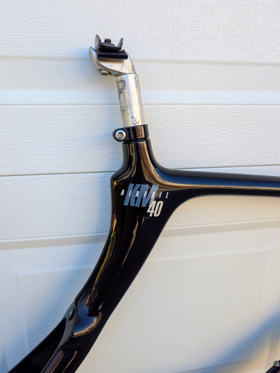 Kestrel KM40 Airfoil Carbon Race/Time Trial Frame Fork 52cm X 56cm