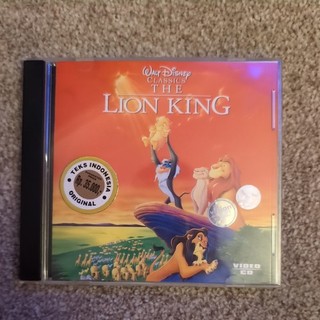 Disney The Lion King Video CD Import Indonesia RARE 2 Disc VCD ( Video CD )