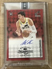 WALKER KESSLER 2022 DONRUSS Signature Series RED ROOKIE RC # /25 Auto On Card SP