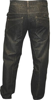 Übergrößen Schicke Jeans D555 EDGEWOOD Vintage Black W42-W50, L32-L34
