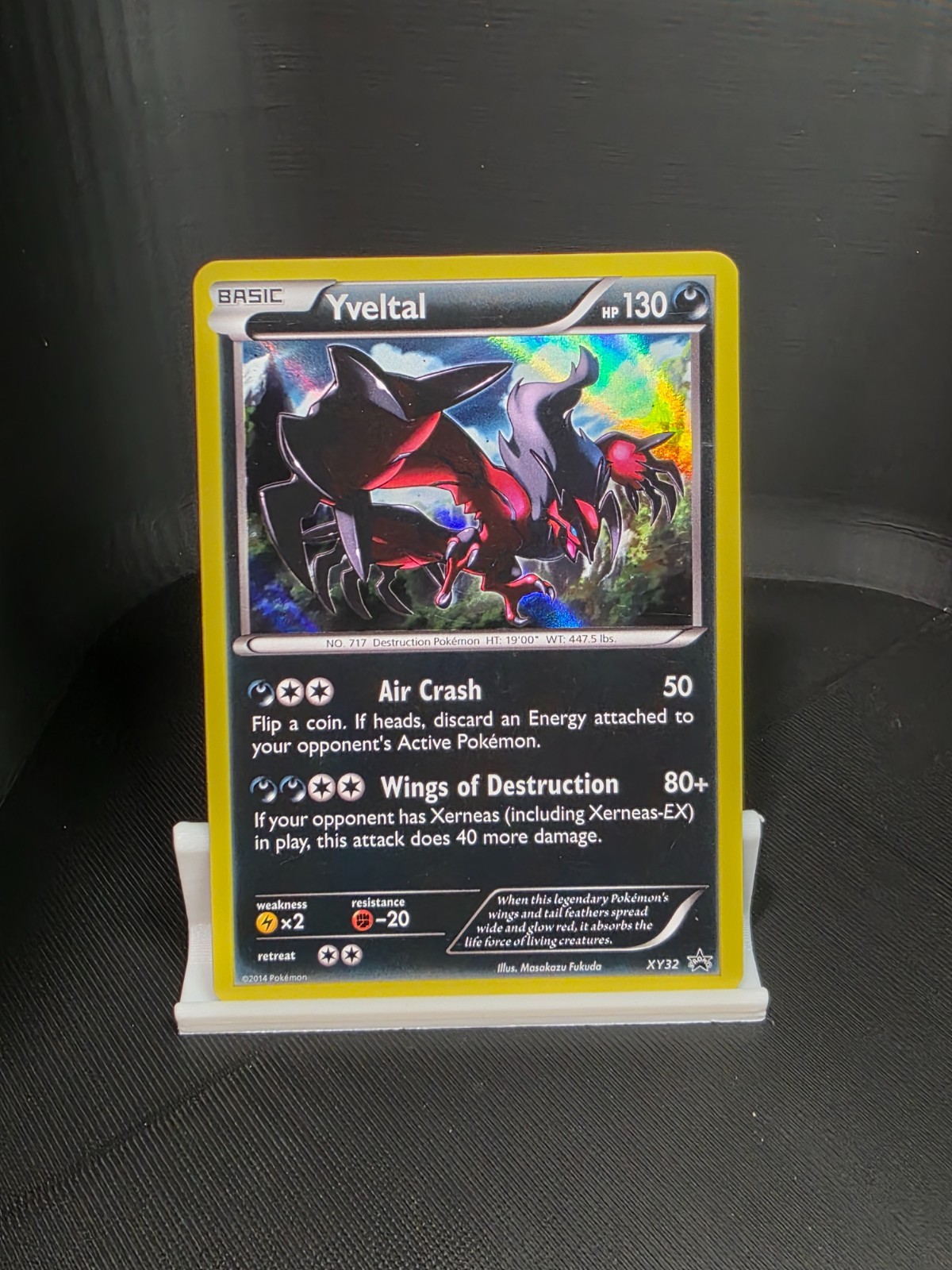 Pokemon TCG Yveltal XY32 XY Black Star Promo Holo NM Near Mint
