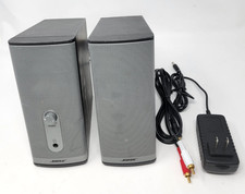 Bose Companion 2 Series II Multimedia Speaker w/ Power Supply  Cables Tested