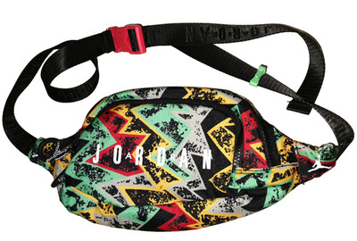 90s Vintage Air Jordan Crossbody Bag Fanny Pack Multi-Color Fresh Prince