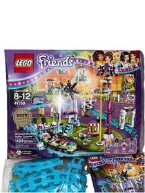 Lego Friends Amusement Park 41130 complete w/instructions, Box, And Pieces