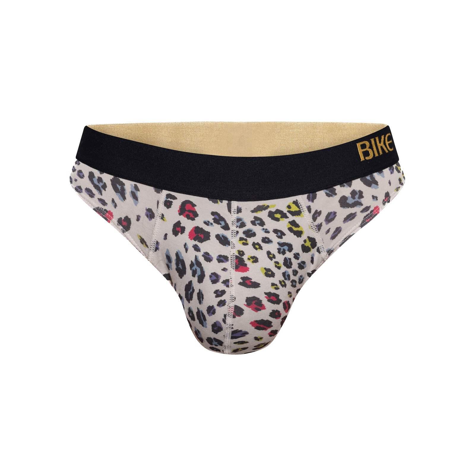 BIKE Athletic Active Thong &ndash; Men&rsquo;s Animal Print Modal Je