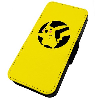 AUSVERKAUF Bedruckte Klapp Handyhülle für iPhone Pikachu Gelb