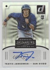 2016 Panini Donruss Signature Series Travis Jankowski #SGS-TJ Auto 1e0