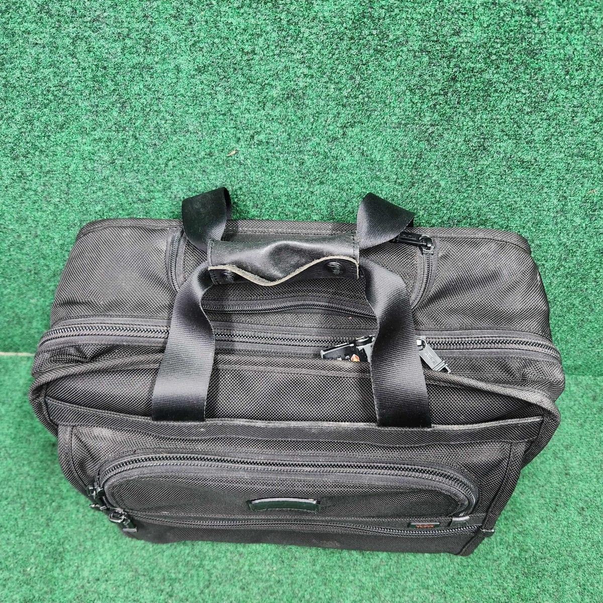 Tumi Alpha 2 Wheeled Briefcase Laptop Bag Carry-on Black Ballistic
