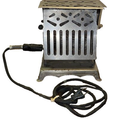 VINTAGE TOASTER~ 1914 MARION GIANT MODEL 66 FLIPFLOP RUTENBER