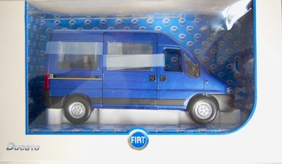 Norev 1/24 Scale Diecast. Fiat Ducato. 771070. Dark Blue. Mint