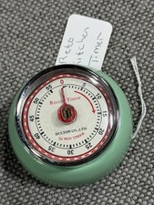Vintage Dulton Kitchen Timer Retro Style Magn...