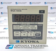 KYOWA WGA-650A INSTRUMENT AMPLIFIER