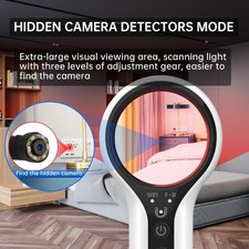 Hidden Camera Detector - Anti-Spy/RF/GPS, 3 Alerts for Car/Hotel Privacy