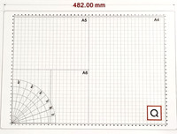 Qvc Glas-Scneideplatte In A3 Ca. 48 X 33 Cm