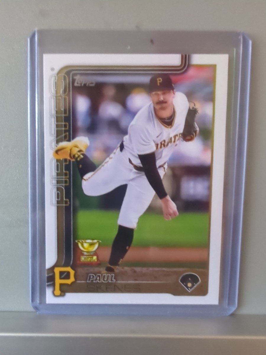 2025 Topps Series 1 Baseball Paul Skenes Base 1st Card Of 2025! | eBay