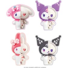 Sanrio Anatomy My Melody And Kuromi Kaitai Fantasy Megahouse 3-Inch Mini-Figure