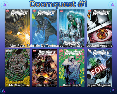  Doomquest #1 Released 5/27/26 Cover Select! (Ships Now)