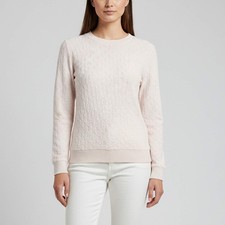 Christian Dior Kids Pink Oblique Textured Knit Sweatshirt 10 Yrs