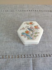 Wedgewood Kutani Vintage Crane Bone China Trinket Dish Made In England VGC