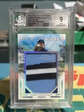 TREY YESAVAGE 2025 Panini Boys Of Summer JUMBO PROSPECT MATERIALS #JPM-TY  /25