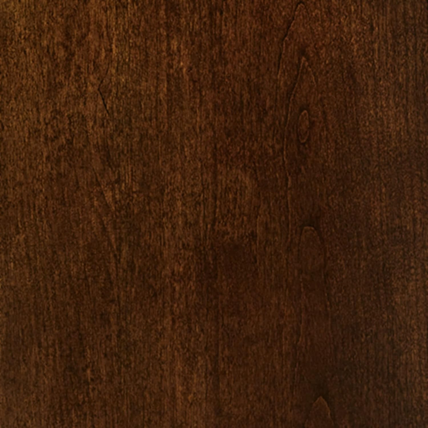 Ashley Porter Classic 2-Drawer Nightstand, Dovetail & Ball-Bearing, Dark Brown