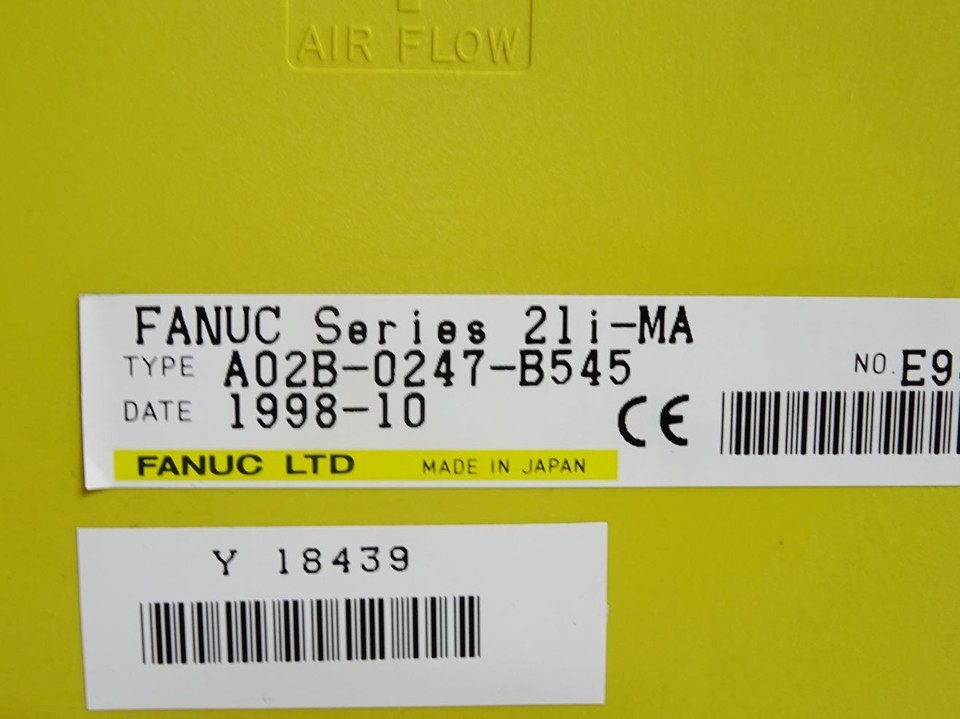 Fanuc GE Series 21i-MA A02B-0247-B545 Panel / Mint Condition | eBay UK