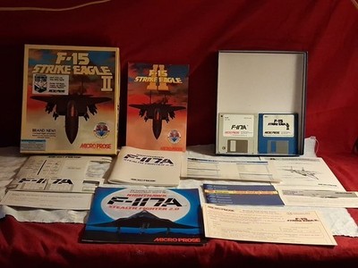 F-15 Strike Eagle II - Big Box PC - Microprose