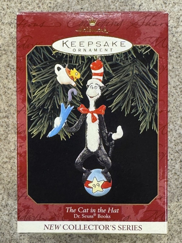 Hallmark 1999 Keepsake Ornament "The Cat In The Hat"