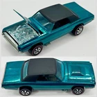 Hot Wheels Redline 68 HK Shiny Aqua Custom T Bird Black Roof Amazing Condition