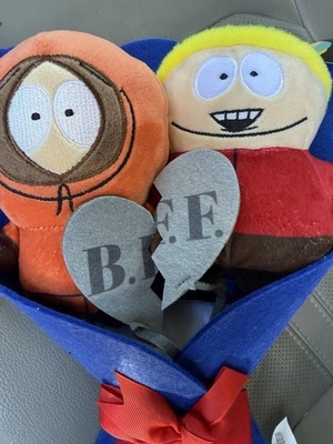2026 Valentine's Plush Bouquet SOUTH PARK CARTMAN & KENNY BFF New With Tag
