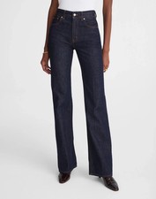 Madewell Vintage Flare Made in USA High Rise Cotton Women's Jeans W27 L32 $148