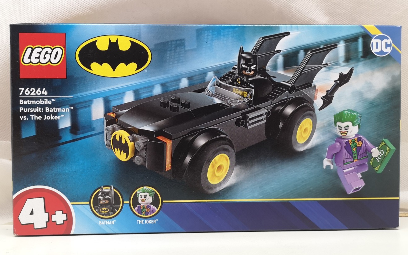 LEGO DC Comics 76264 : La poursuite du Joker en Batmobile -neuf scellé