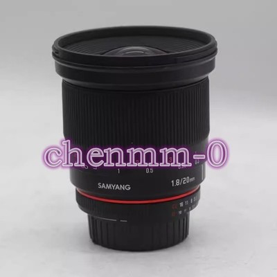 1PC USED samyang 20mm F1.8 ultra-wide-angle lens #YY