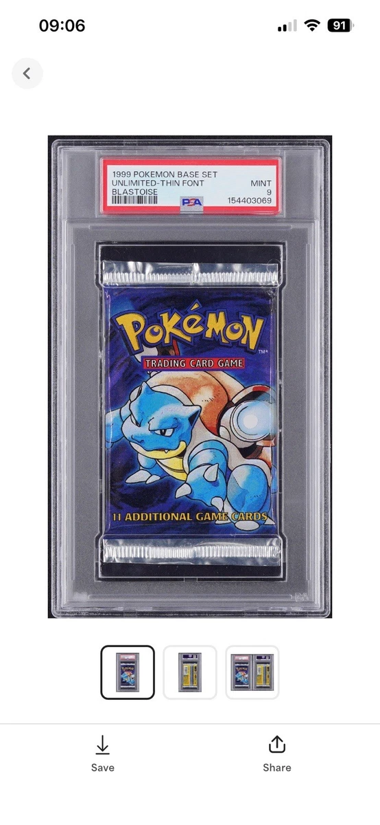 Pokémon Sealed Base Set Booster Packs for sale | eBay