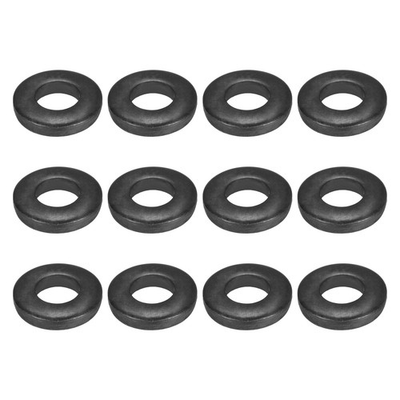 #ad 12 Pcs Carbon Steel Flat Washer Fits M14 x 30mm x 6mm Black Washer Fits $21.95