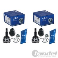 2X GSP Antriebswellengelenk Satz Radseitig Passend FüR Toyota Avensis Camry Coro
