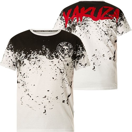 Футболка YAKUZA Splash Allover TSB-23043 Футболки Wei Schwarz 4690₽